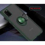 Wholesale Tuff Slim Armor Hybrid Ring Stand Case for LG Aristo 6 (Dark Green)